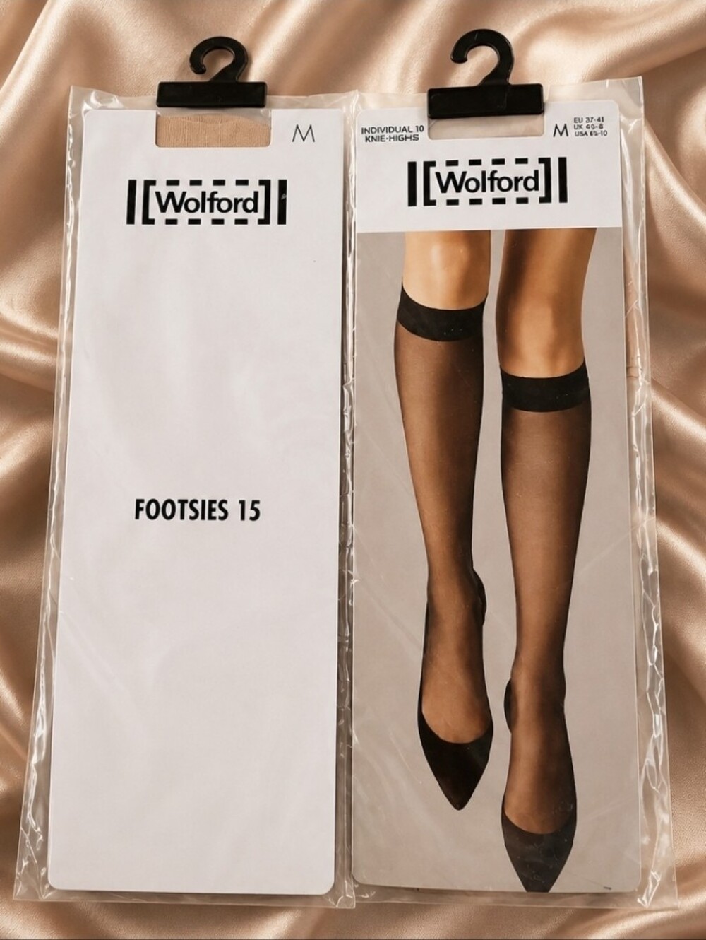 Wolford Cosmetic Footsies 15 Tights